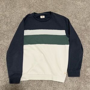 Men’s Marine Layer Striped Sweatshirt, Size Large